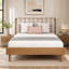 Base de lit en bois Wheat Modern