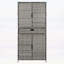 Armoire de rangement extérieure pour l'organisation de la piscine et du jardin-126596496