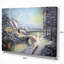 « christmas moonlight », reproduction sur toile tendue-29503466