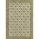 Anders Traditional Floral Wool and Nylon Green Area Rug