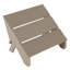Chaise Adirondack en plastique avec repose-pieds Byrnes-1849190236