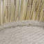 Grand fauteuil décoratif en jute tissé à la main Bayou Breeze - ensemble de 2