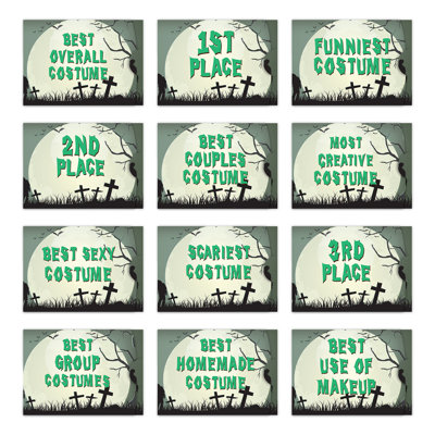 Paper Halloween Thank You Cards