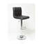 Tabouret de bar pivotant réglable en similicuir, ensemble de 2