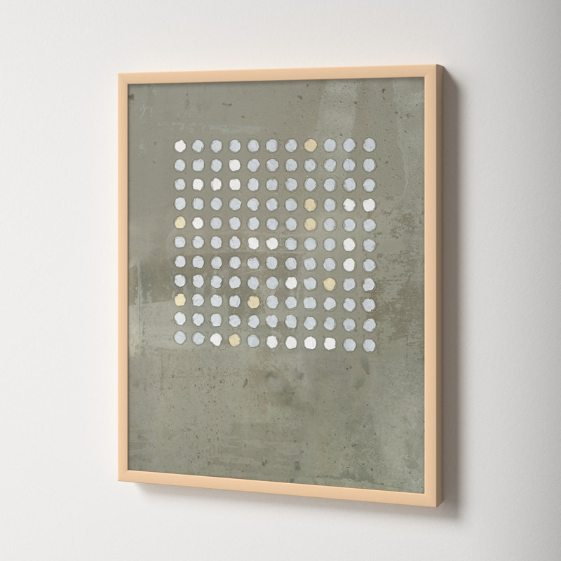 Circles In Squares 2 by Jacques Pilon, Brown, 20" H x 16" W x 1.25" D