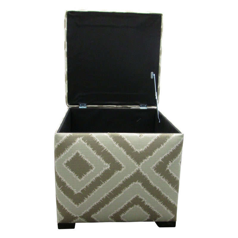 Aubrelle Upholstered Ottoman, Nouveau Platinum