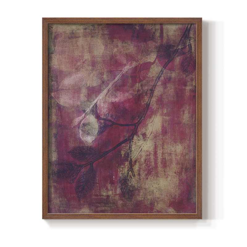 «Branching Out», impression encadrée en bois massif, H 28 po x l 22 po, Brun