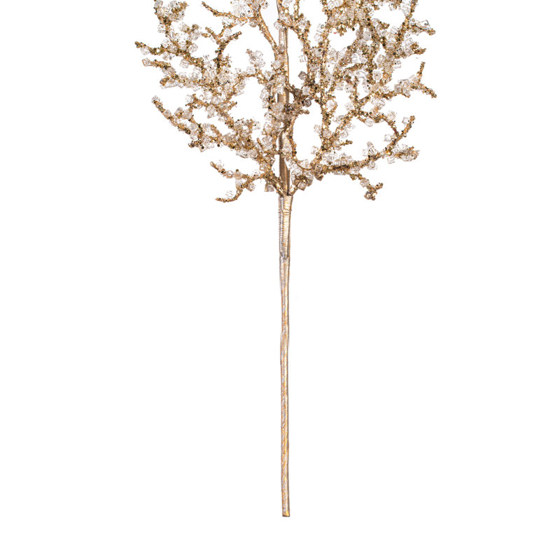 Vickerman 22" Artificial White Ice Spray 3/Bag., Cream