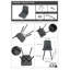 Ensemble repas 6 personnes Cairi-2112387089