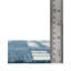 Tapis bleu / blanc en polypropylène tissé à la machine Tereon-86732812