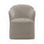Chaise rembourrée Faouzi avec roulettes-579871276