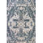 Flight Damask Area Rug in Blue/Taupe/Silver-427405290