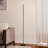 Adjustable Height Dimmable LED Corner Floor Lamp with Remote Control-390656150-401974191
