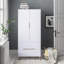 Heriberto 2 Door Solid Wood Wardrobe-62273763