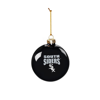 Ornement en verre soufflé Chicago White Sox