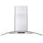 Cosmo 4 Piece Kitchen Appliance Package with French Door Refrigerator 36'' Gas Freestanding Built-In Island Range Hood