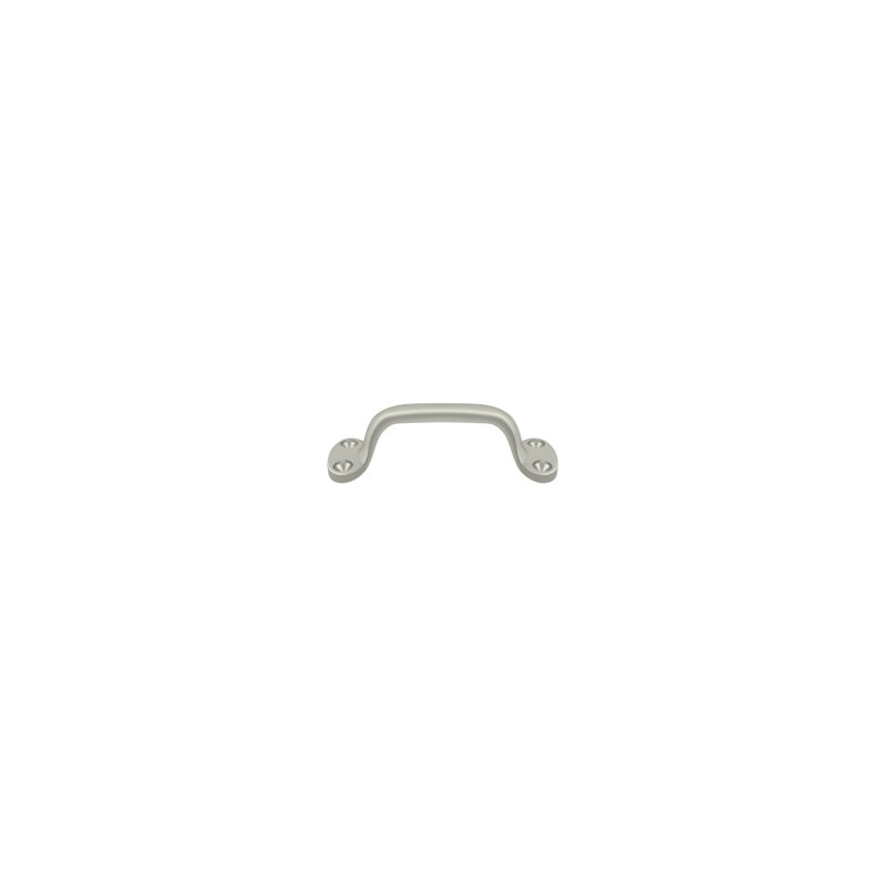 Poignée Deltana Wp27U15, 6 po, nickel brossé, Nickel brossé
