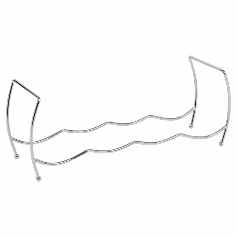 Tabletop Wine Bottle Rack in Silver