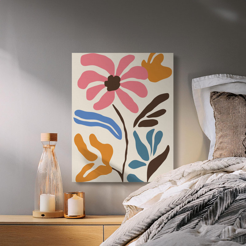 Fiore Wrapped Canvas Print Set, 15x30