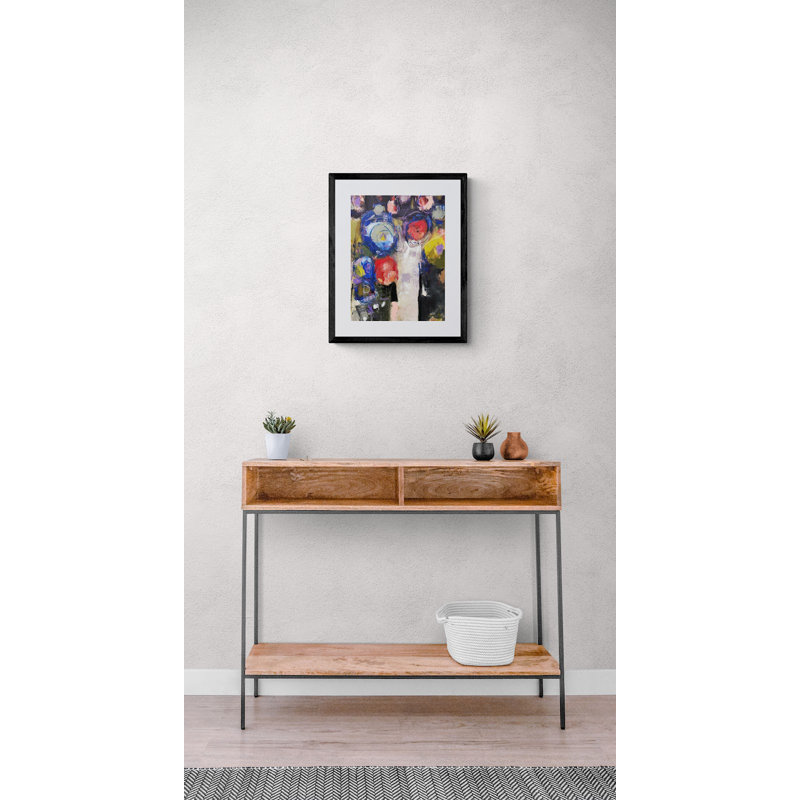 Tall And Skinny Print by Elizabeth Chapman, Black Framed Paper, 21.25" H x 17.25" W