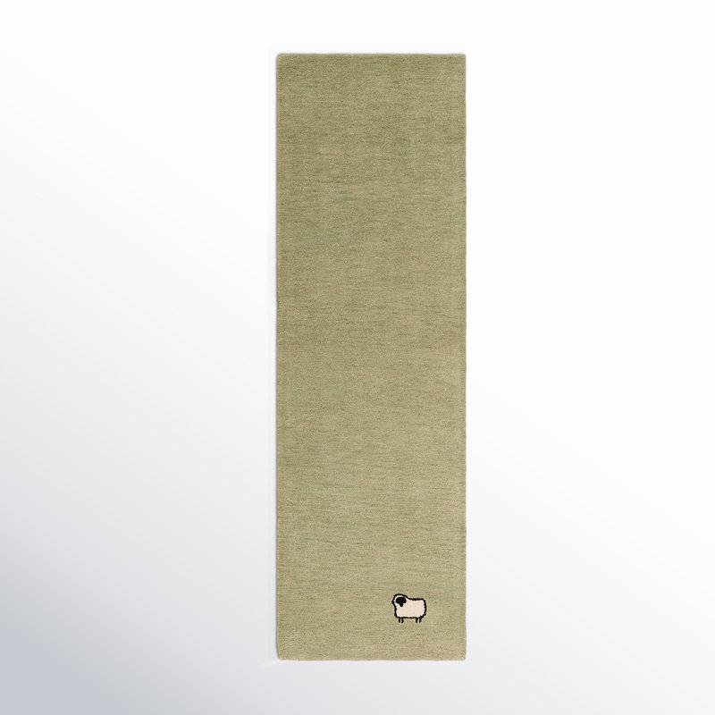 Racheal Hand Tufted Wool/Cotton Area Rug, Tapis de couloir 2 pi 3 po x 8 pi