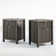 Arrilla 25'' 2 - Drawer Nightstand with Built-In Outlets