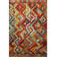 Tapis décoratif moderne multicolore à rayures Zig-Zag Mira-462155760