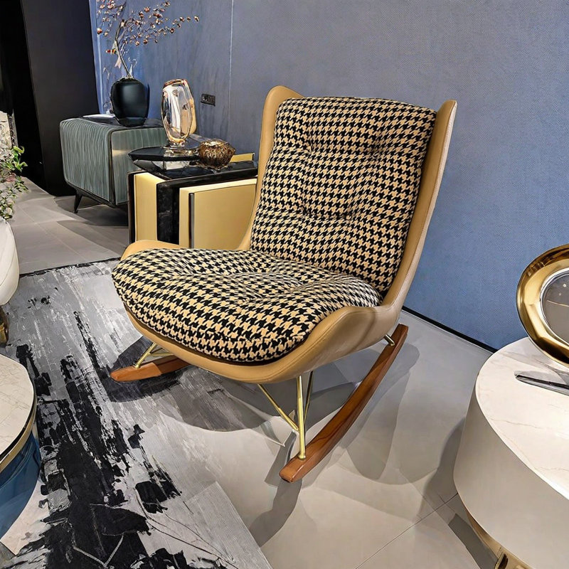 Chaise berçante Elrena