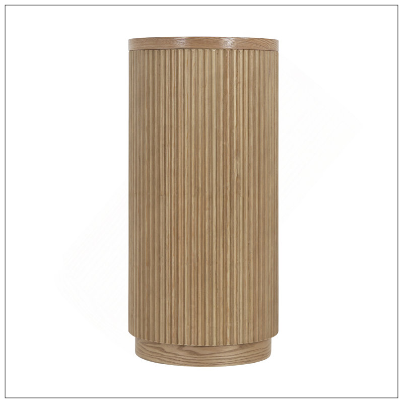 Console de vestibule moderne Mirod, Naturel