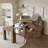 Modern Extendable Dining Table With Storage