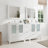  72" Double Bathroom Vanity Set with Mirror-27042724