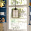 1 - Light Black Lantern Pendant