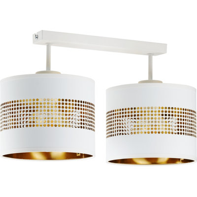 Bannie Fabric Semi Flush Mount