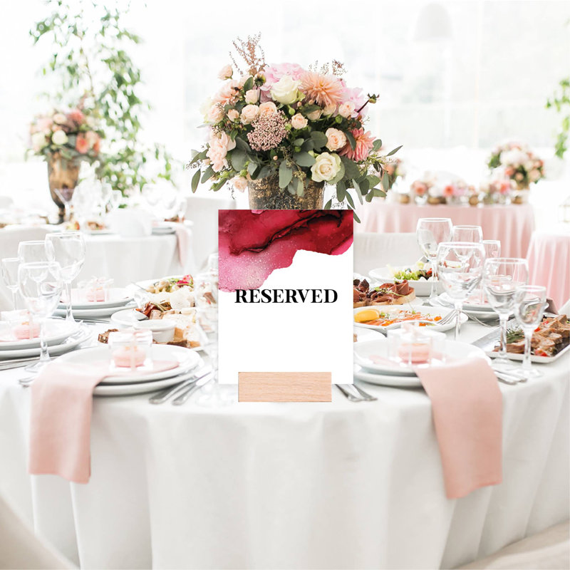 Wedding Backdrop and Signs