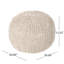 Pouf rond en coton Bordeaux-787361074
