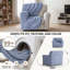 Housse extensible pour fauteuil avec accoudoirs pour animaux de compagnie - Housse de protection pour meuble lavable-1115903132