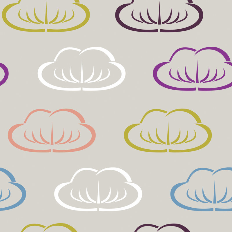 " Clouds II " by Nicole Ketchum, 30" H x 30" W x 1.25" D