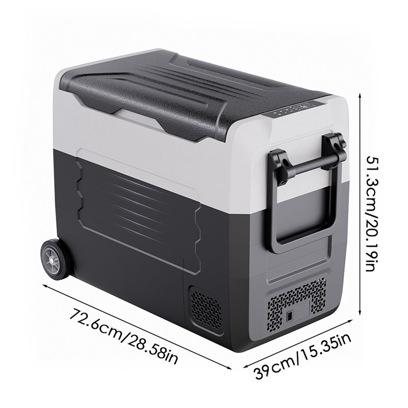 Symple Stuff 0.05m³ L Freestanding Mini Fridge with Freezer