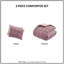 Ensembles de literie simple et confortable, velours de polyester luxueux, confort moderne pour la maison