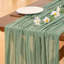 Cheesecloth Table Runner Spring Easter St Patrick's Day Gauze Boho Table Runner  Cheese Cloth Runner Rustic Table Runner For Wedding Party Baby Shower Birthday Decor-1071562538-1071562518
