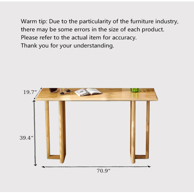 Modern Minimalist Rattan And Solid Wood Bar Table