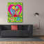 «Lovebirds In Color» par Hello Angel, art mural sur toile-657546371