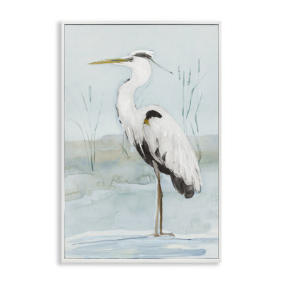 Standing Egret Giclee Art by Sally Swatland