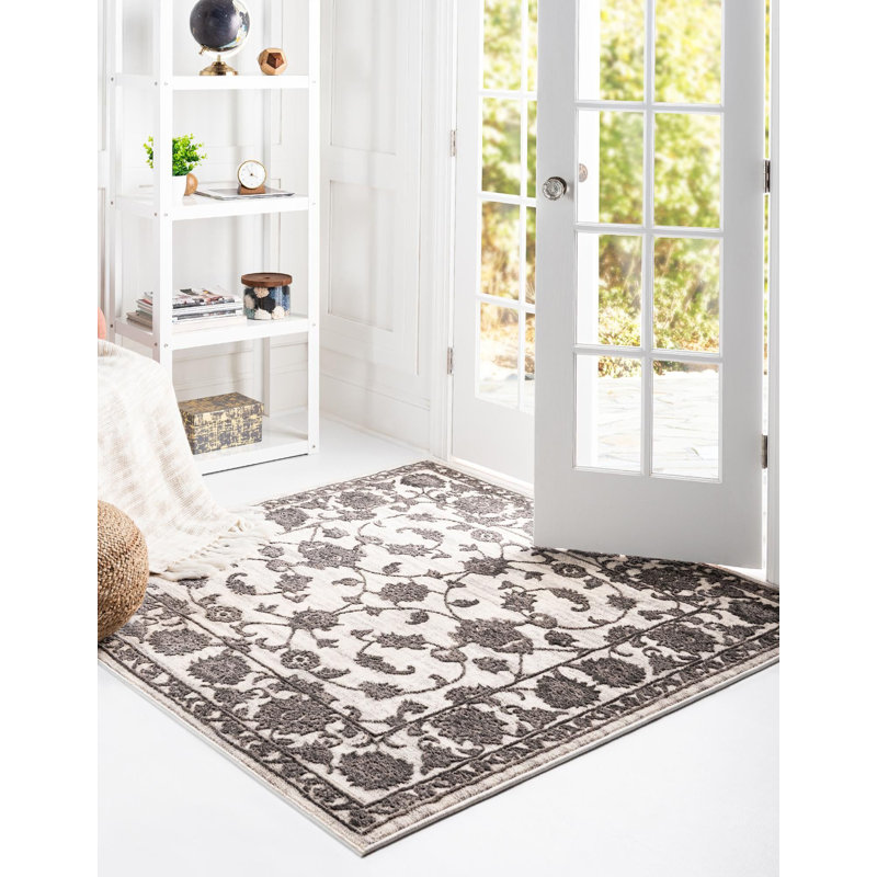 Traditional Jayko Area Rug Stone Colour