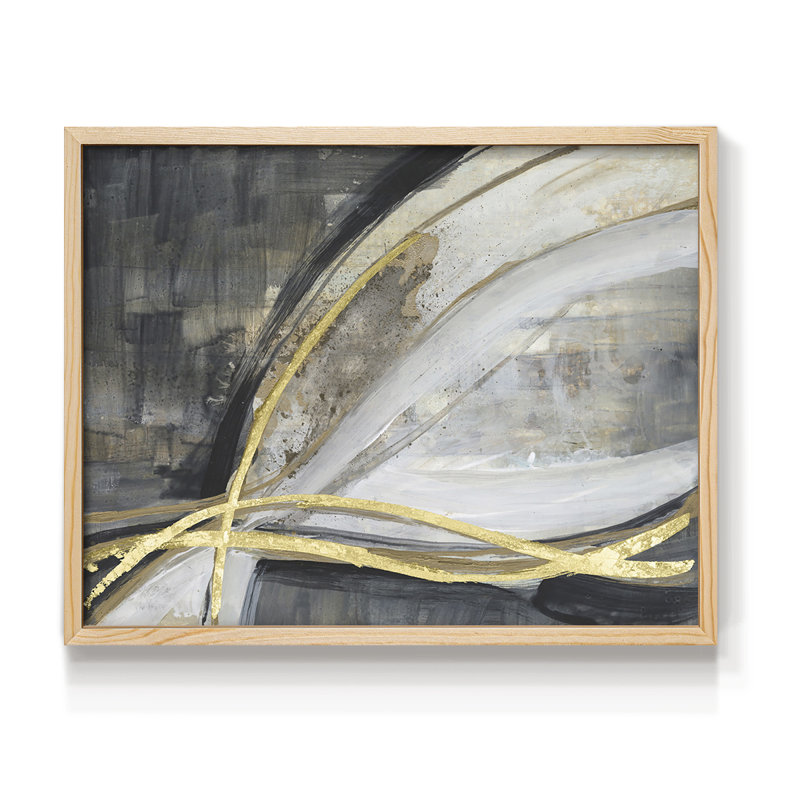 Twisting Vortex II -Framed Print - Restickable, Natural, 22" H x 28" W