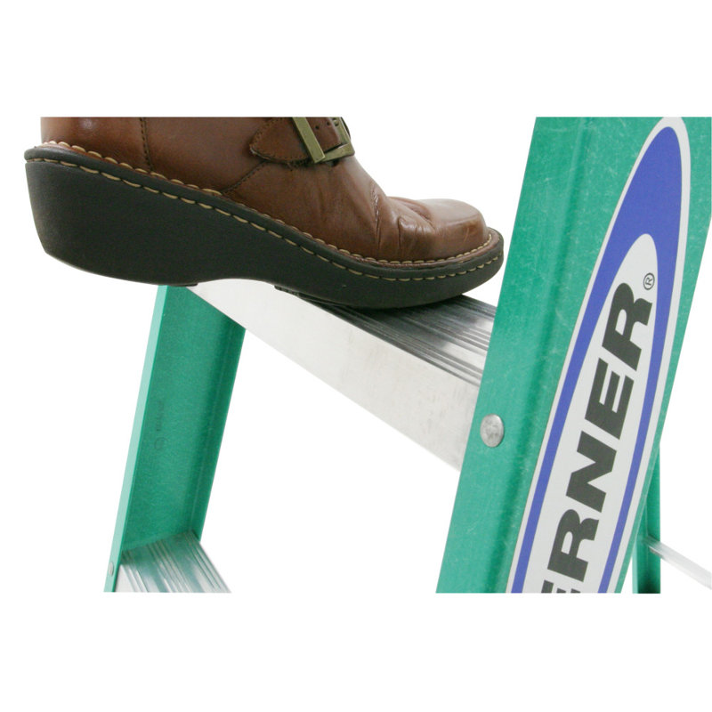 3 - Step Fiberglass Folding Step Ladder