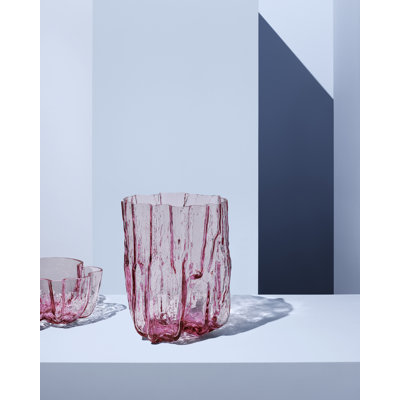 Crackle Pink Vase