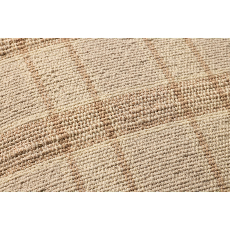 Coussin décoratif Amber Lewis x Loloi, Naturel, Carré 22 po, Housse de coussin seulement - sans coussin