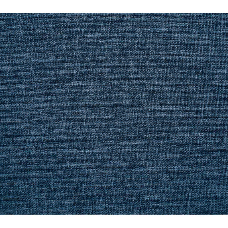 Canapé modulaire 4 pièces en polyfibre bleu marine