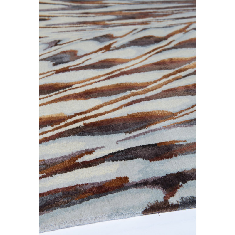 Chihuly Pheasant Fire Area Rug, Rectangle 10' x 14'